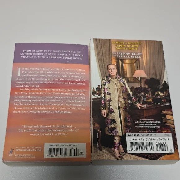 Danielle Steel Novel Set - Going Home & All That Glitters - Picture 3 of 5